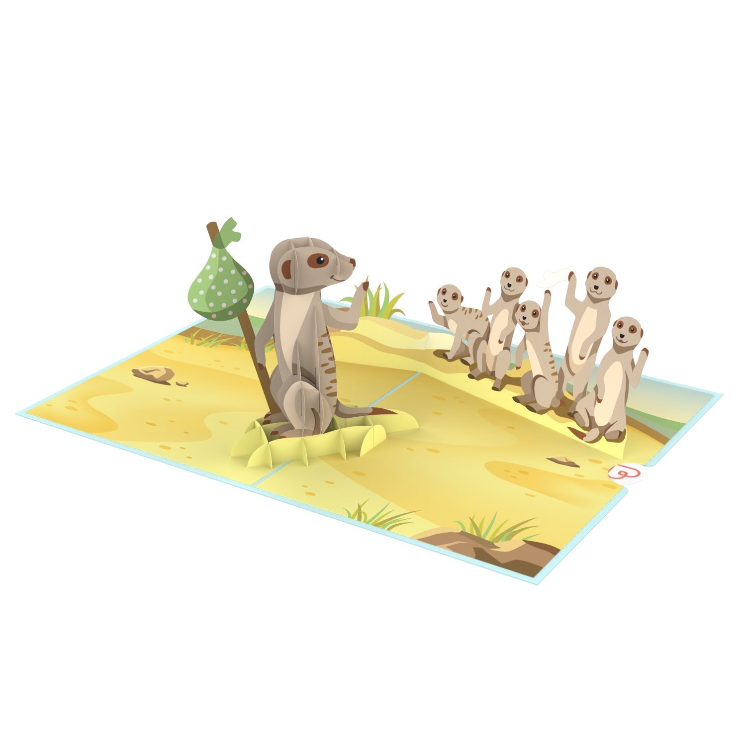 Carte pop-up Prenez soin de vous