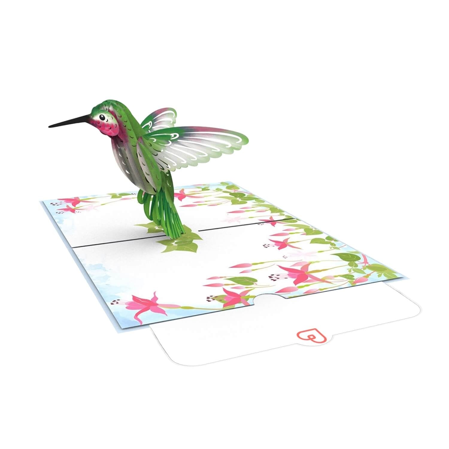 Carte Pop-Up Colibris