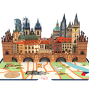 Prag Pop-Up Karte