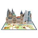 Prag Pop-Up Karte