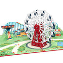 Carte pop-up grande roue