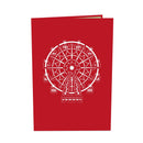Carte pop-up grande roue