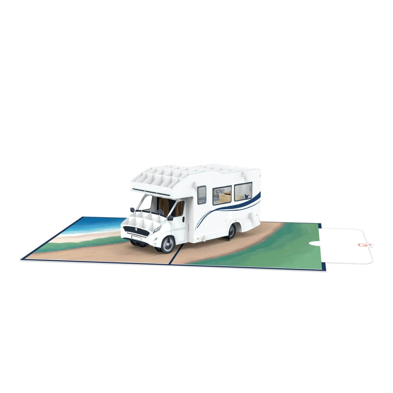 Carte pop-up camping-car