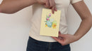 Carte pop-up œuf de Pâques