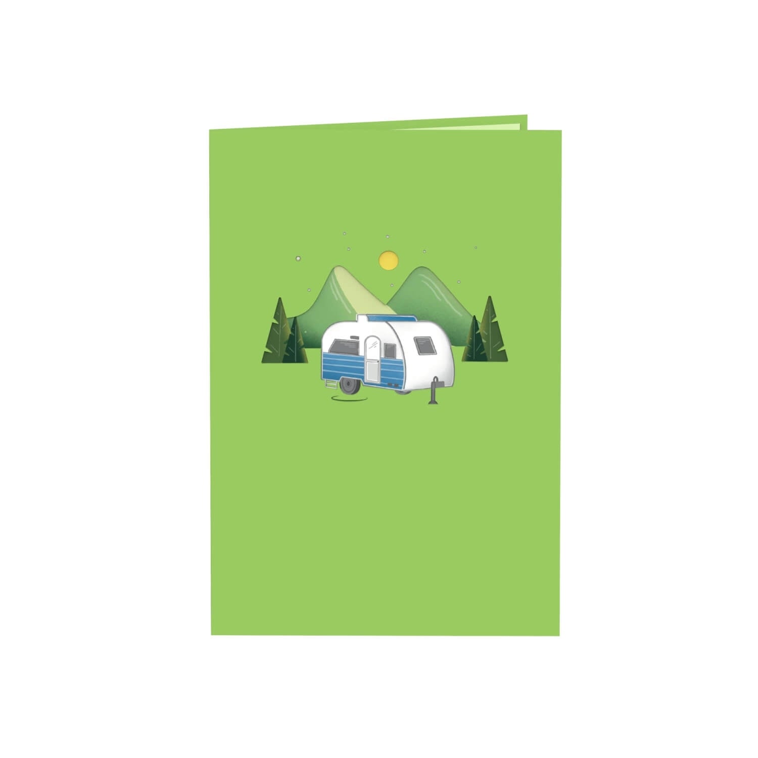 Carte Pop-Up Camping