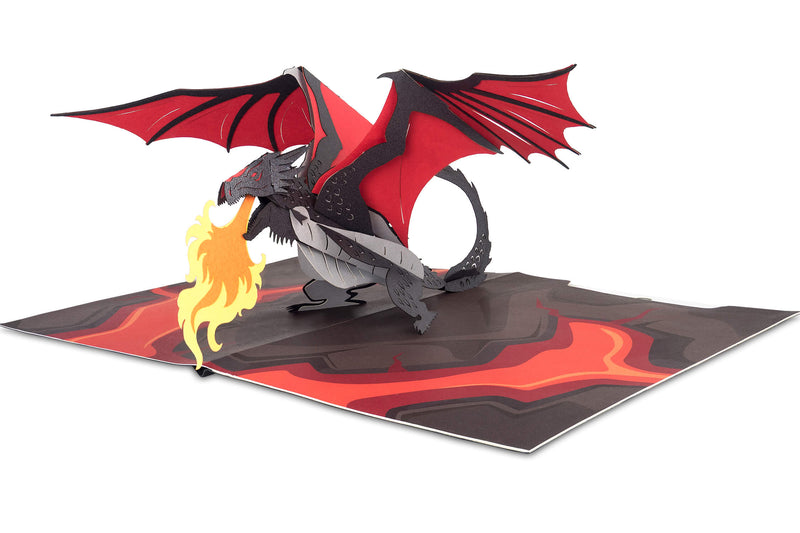Carte pop-up Dragon