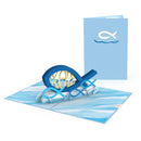 Carte pop-up poisson