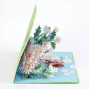 Carte pop-up Marguerite avec papillon