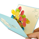 Pop-Up-Karte-Geschenkbox (Blau)-PaperCrush