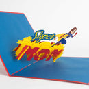Carte pop-up Super Mom