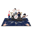 Carte Pop-Up Rock & Roll