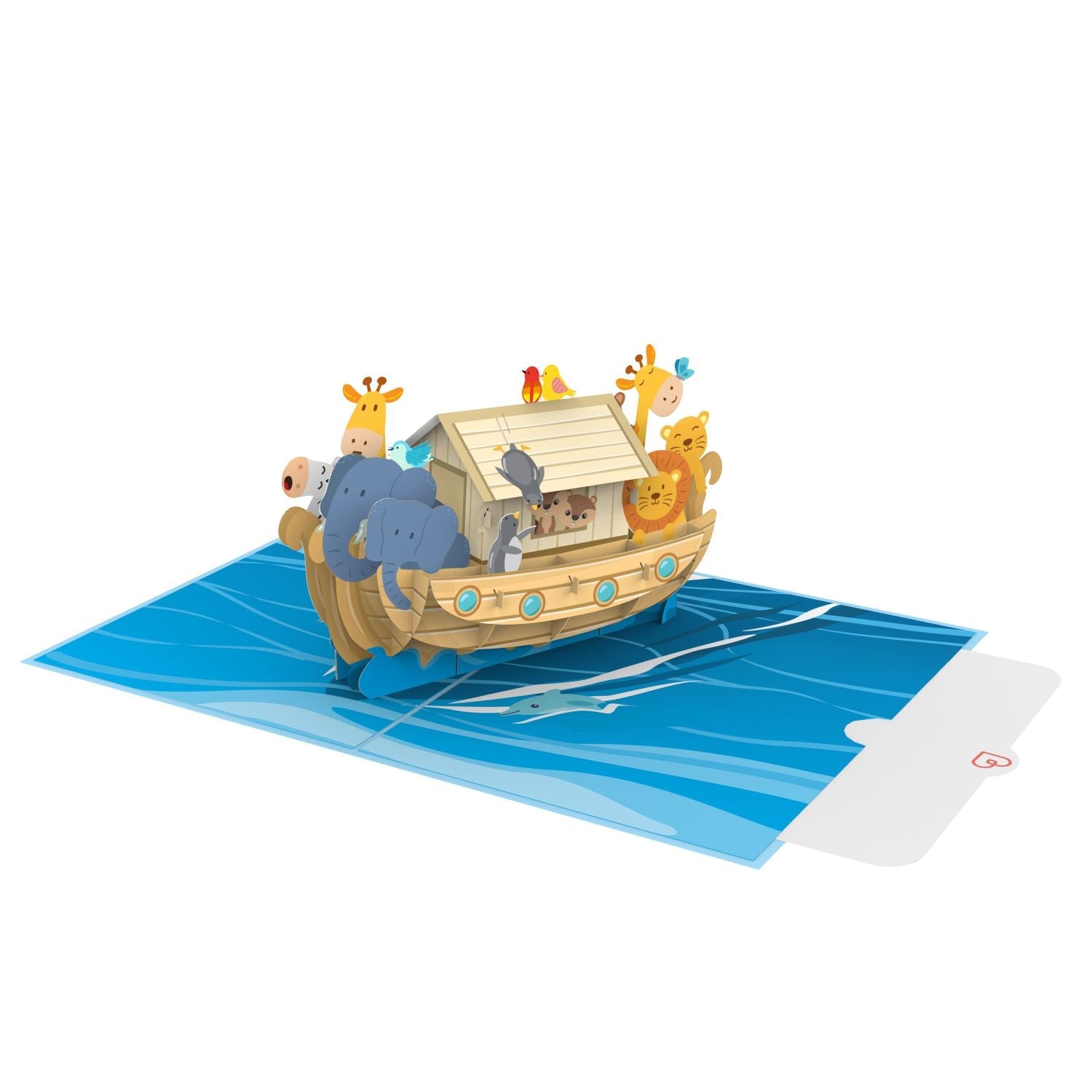 Carte Pop-Up Arche Noah