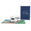 Carte pop-up camping-car